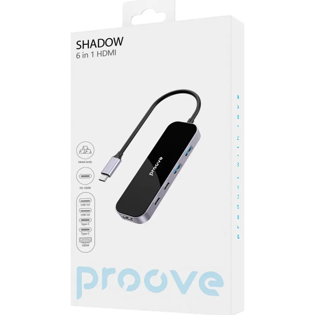USB-хаб Proove Shadow (HBSW10221205) [125134] - фото 5