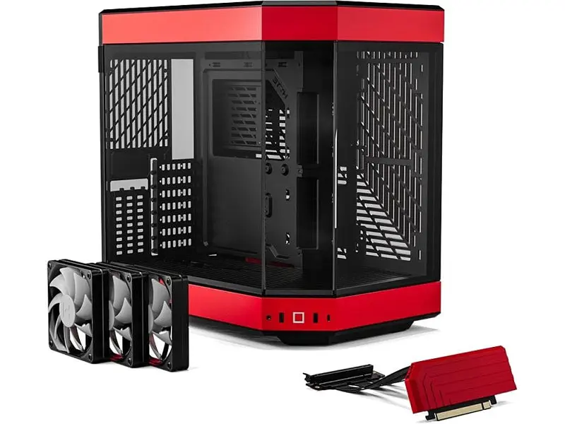 Корпус HYTE Y60 Black Cherry (CS--Y60-BR) - фото 6