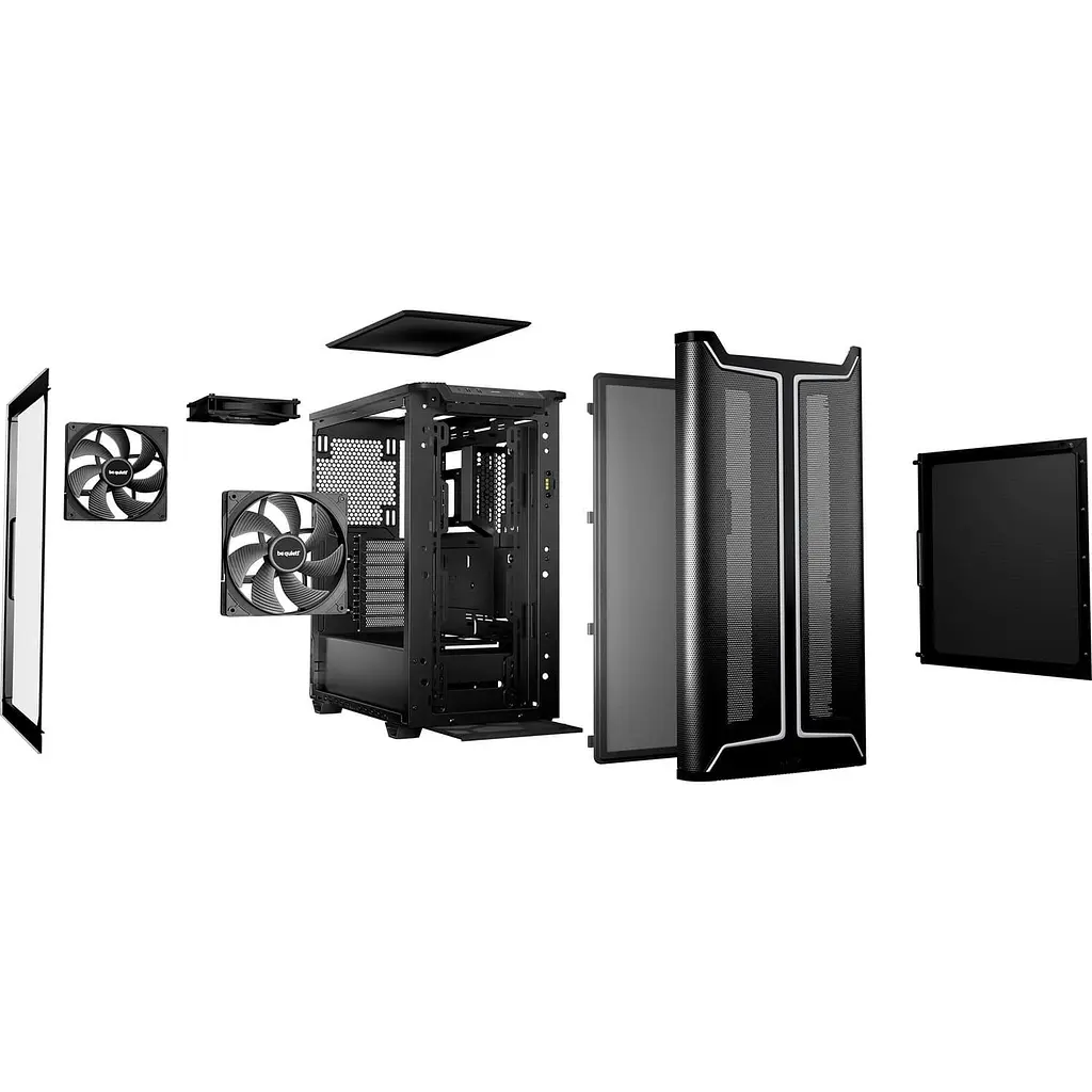 Корпус Be quiet! PURE BASE 501 DX Black (BGW76) - фото 6