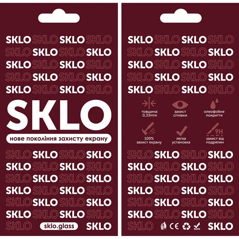 Захисне скло Sklo Full Glue 3D Tempered Glass для Oppo Reno 8 5G Black [95286] - фото 3