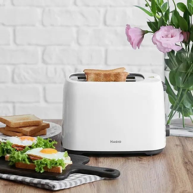 Тостер для хліба MAGIO МG-278 White - фото 4