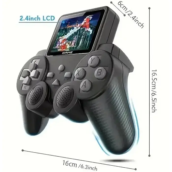 Ігрова консоль приставка чорна геймпад dendy SEGA S10 520 ігор - фото 6