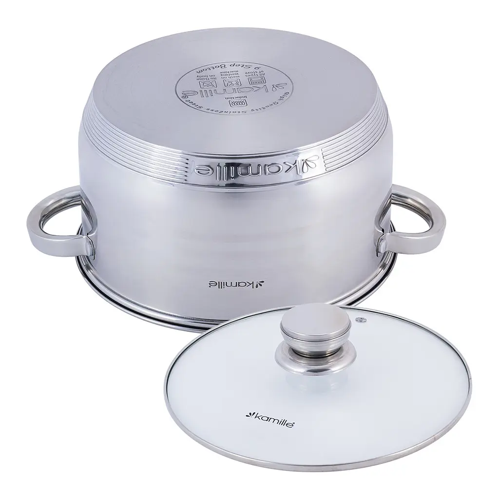 Каструля Kamille KM-4913 5.0л - фото 6