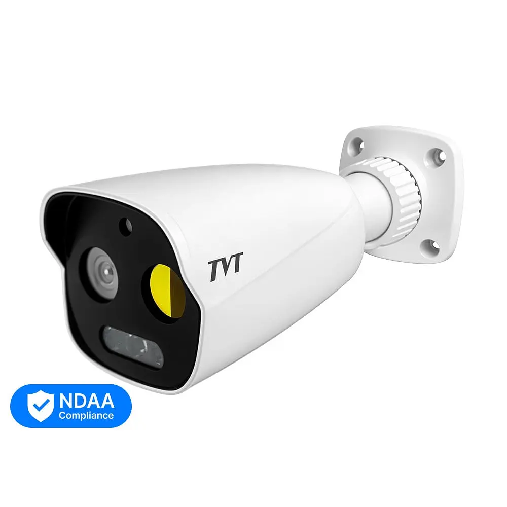 Тепловізійна IP-відеокамера TVT TD-5422E1-VT(7/PE) Thermal 256x192 f=7mm Optical 5Mp f=8mm (77-00315) - фото 4
