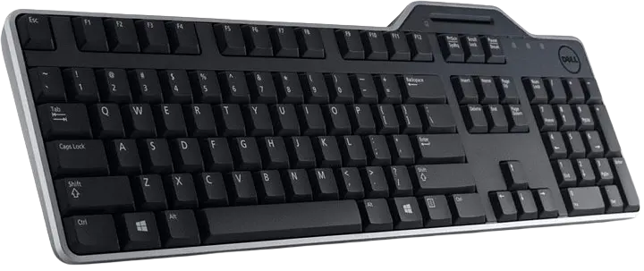 Клавіатура Dell KB813 Smartcard Black (580-18360) - фото 2