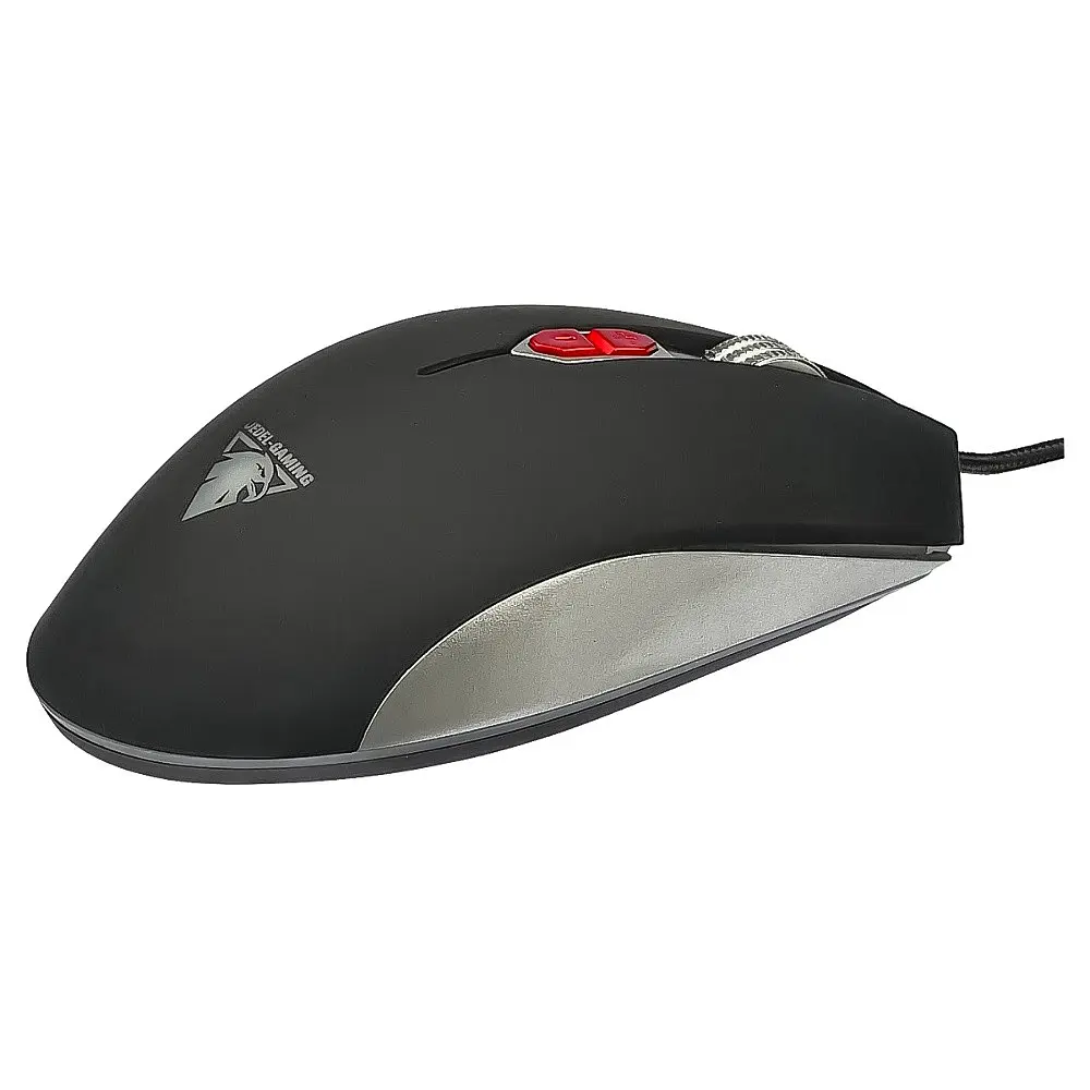 Ігрова миша Jedel GM1079 3200 DPI з RGB підсвічуванням чорна - фото 2