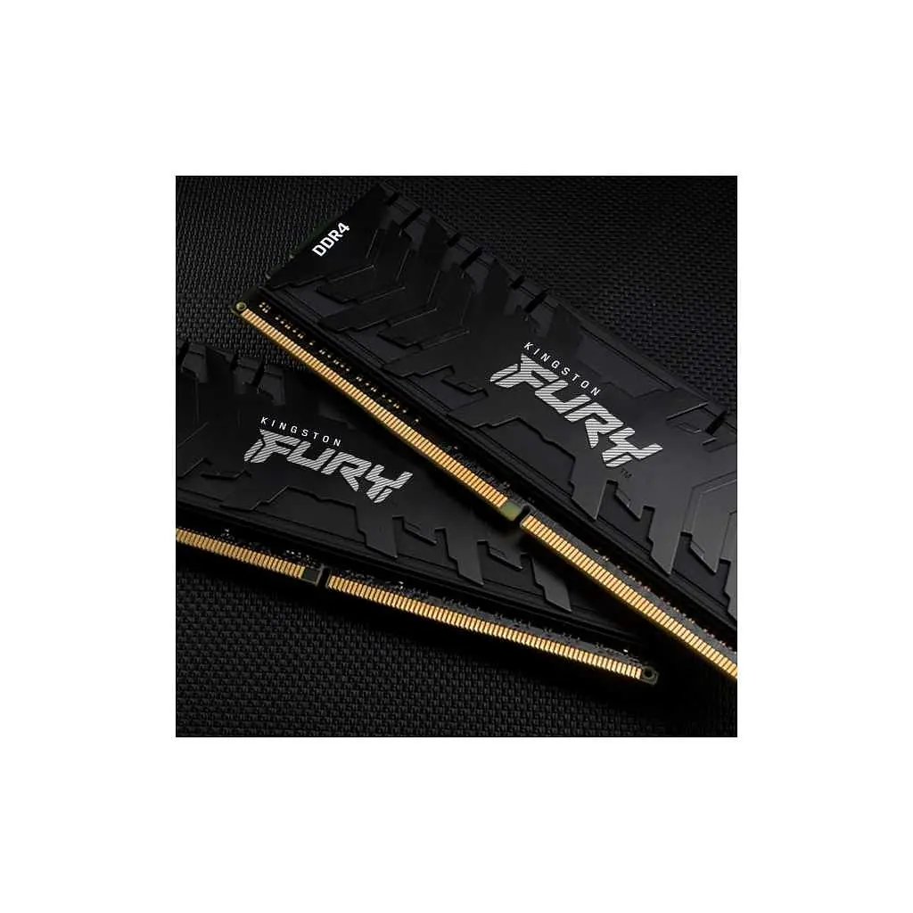 Модуль пам'яті Kingston Fury DDR4 16Gb (2x8) Kingston Renegade Fury Black 3200Mhz (KF432C16RBK2/16) Б/в - фото 5