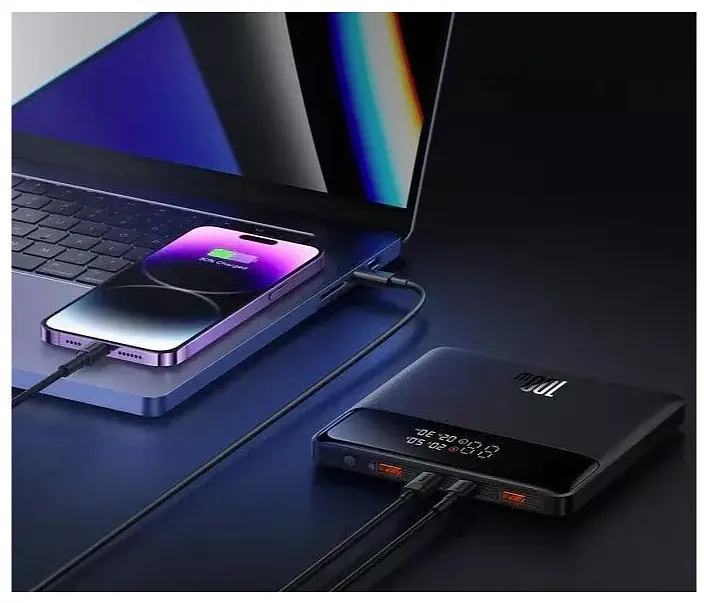 Зовнішній аккумулятор Baseus Blade H1 20000mAh 100W PPBLD100HD/PB6046Z-P0A2 - фото 7