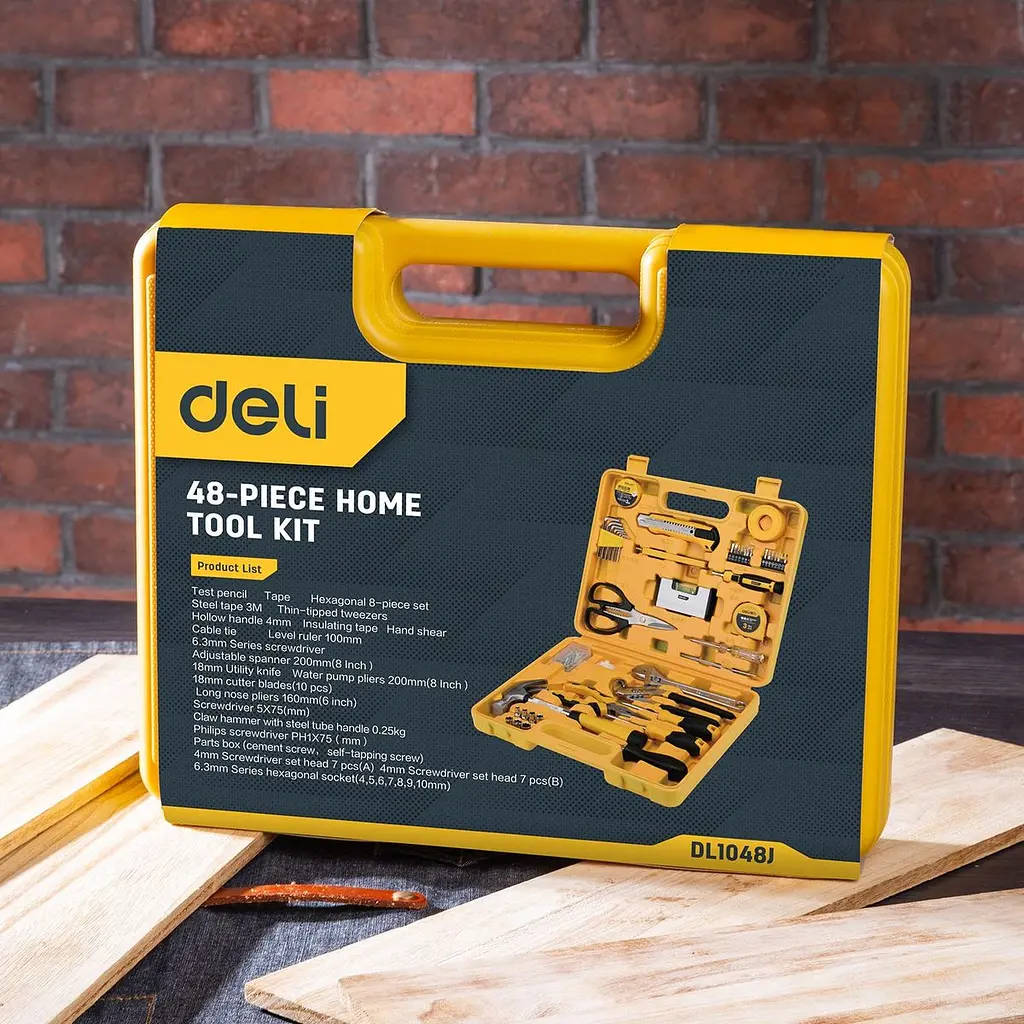 Набір інструментів 48 шт. Deli EDL1048J - фото 5
