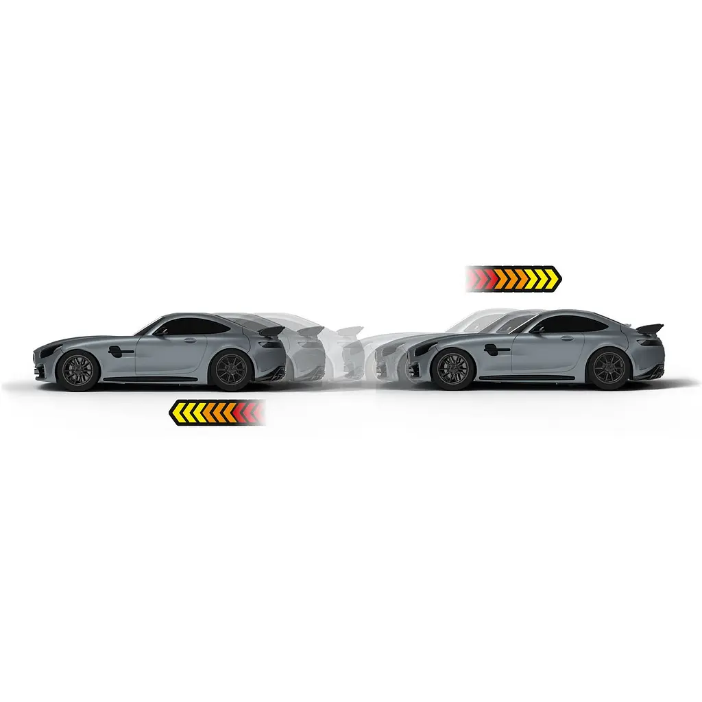 Сборная модель Revell Mercedes-AMG GT R Grey Car уровень 1 масштаб 1:43, 10 деталей (RVL-23152) - фото 4
