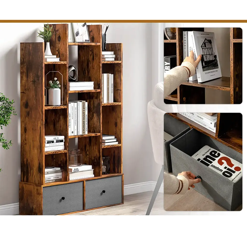 Стелаж Costway Drawer в стилі Loft - фото 10