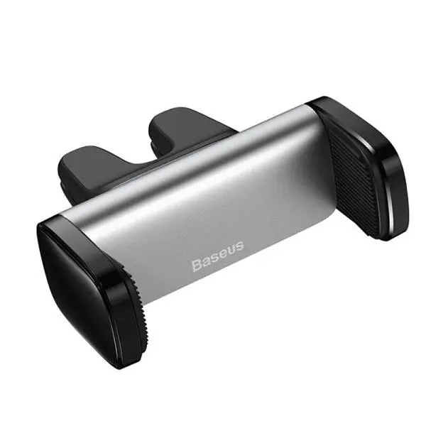 Автомобільний тримач Baseus Steel Cannon Air Outlet Car Mount SUGP-0S Silver - фото 4