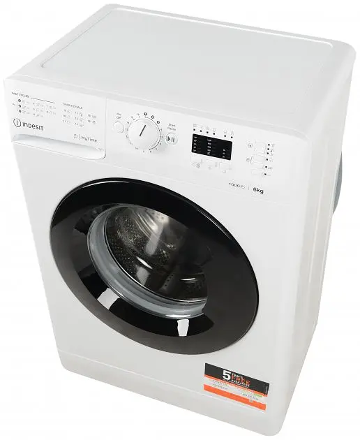 Стиральная машина Indesit OMTWSA 61053 WK EU автоматическая - фото 2