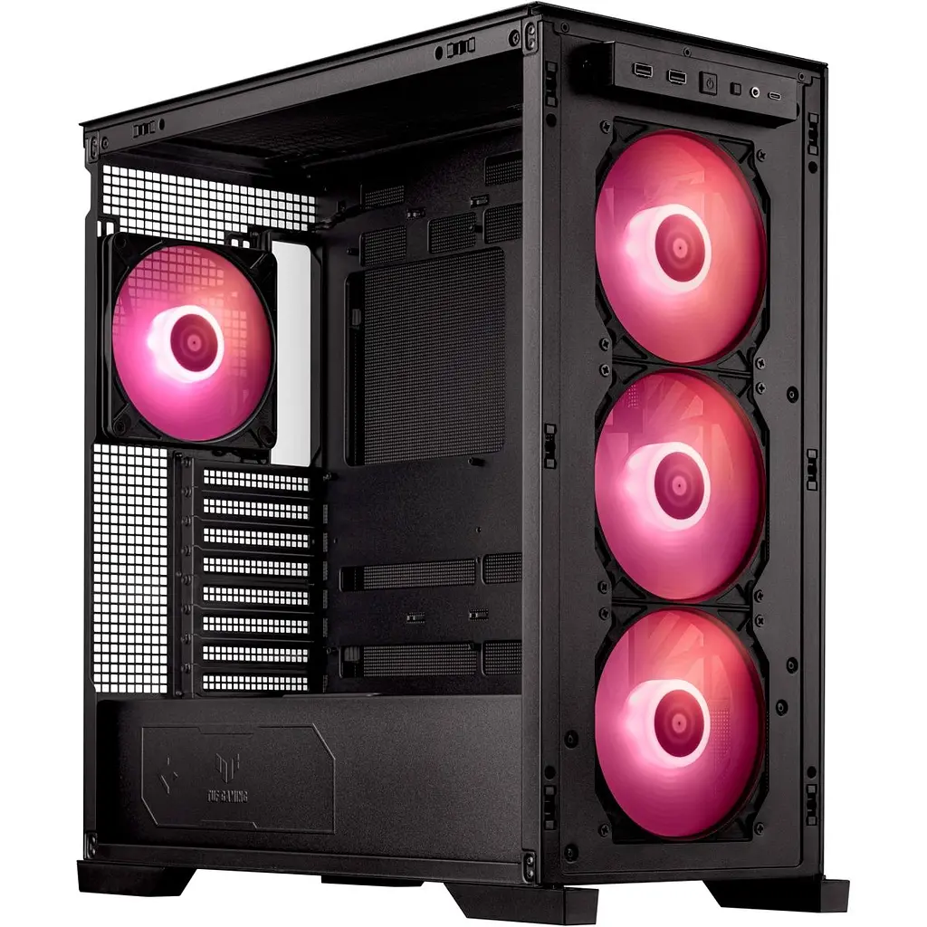 Корпус Asus TUF Gaming GT302 ARGB Black (90DC00I0-B19000) [134499] - фото 8