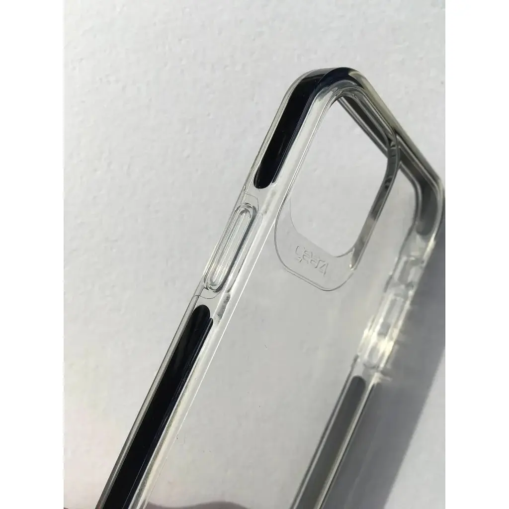 Противоударный чехол Gear4 Piccadilly D3O для iPhone 12 Pro Max (6.7") Black + Прозрачный (702006066) - фото 9