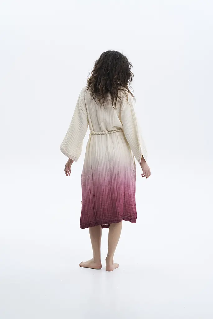 Халат Lotus Home - Nitra muslin cherry L/XL - фото 3