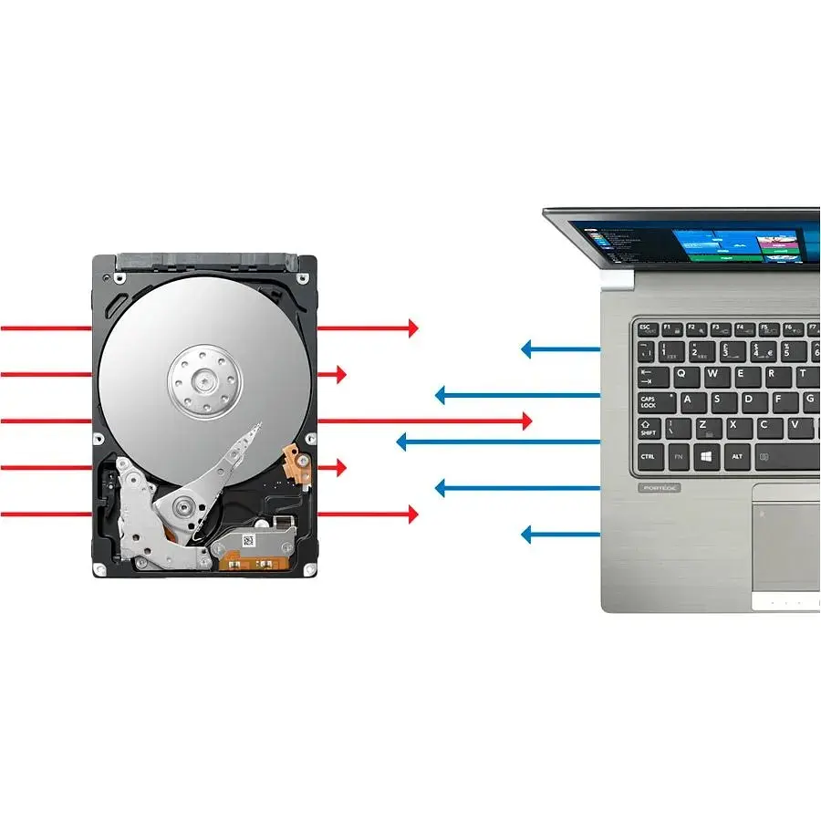 Жесткий диск 2.5" Toshiba L200 1TB SATA 128MB [HDWL110UZSVA] [140852] - фото 3