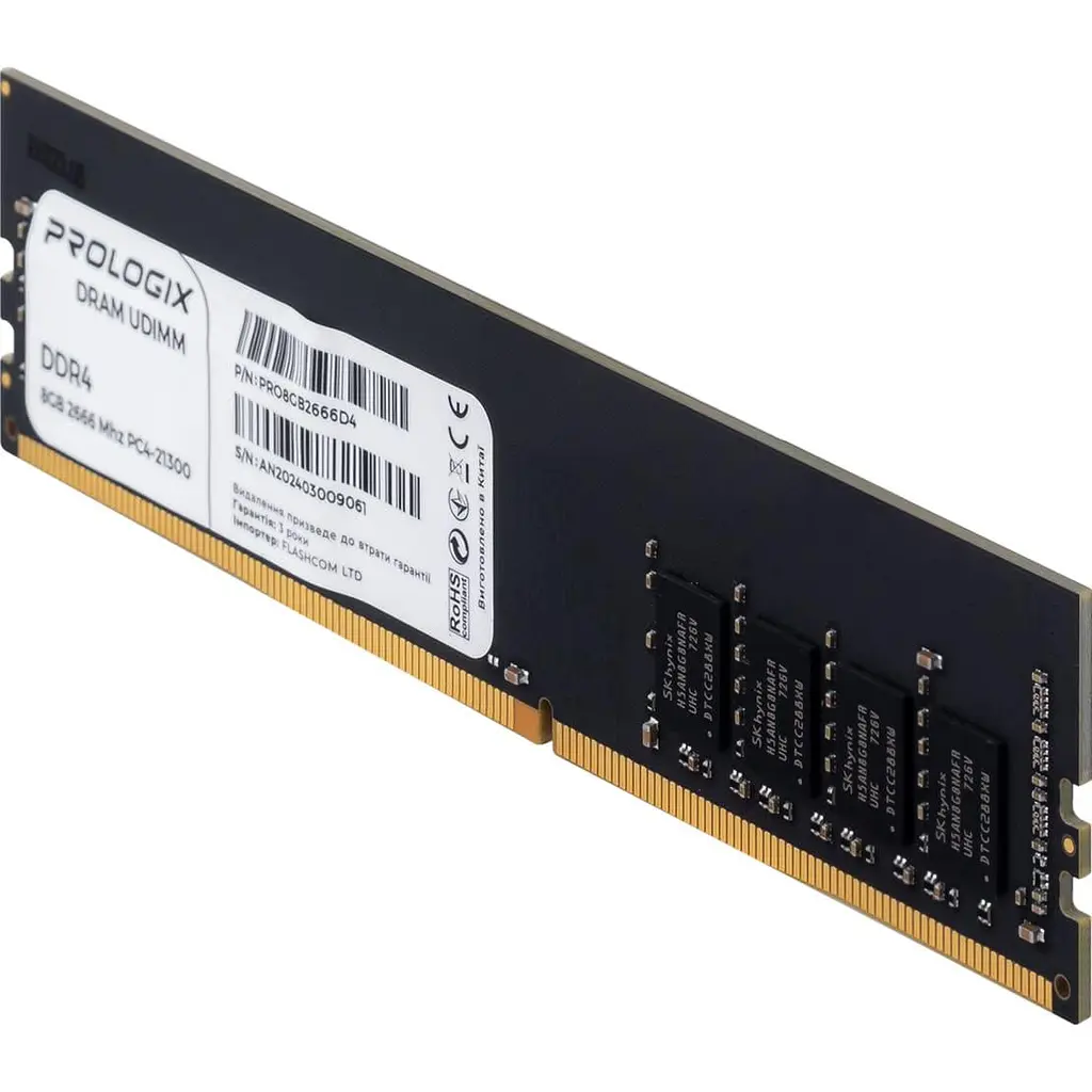 Модуль пам'яті ProLogix DDR4 8GB 2666MHz (PRO8GB2666D4) - фото 3
