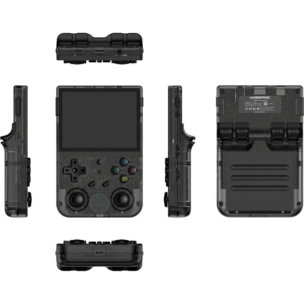 Ретро ігрова приставка Anbernic RG353V 64GB Transparent Black [102909] - фото 9