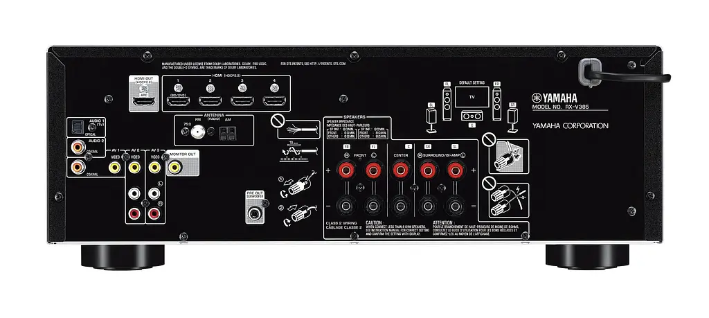 AV-Ресивер Yamaha RX-V385 - фото 3