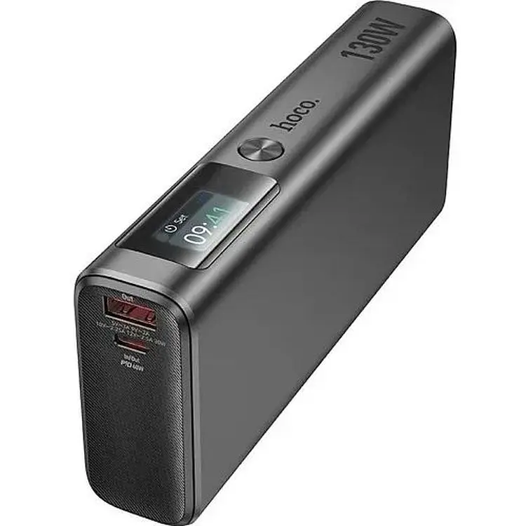 Портативная батарея Hoco Q17B Electric 130W 20000 mAh Space Grey - фото 2