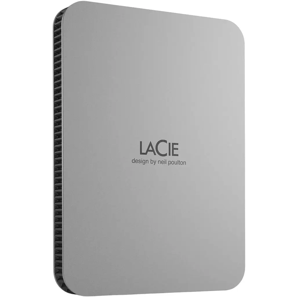 Зовнішній жорсткий диск LaCie Mobile Drive 1TB Moon Silver [STLP1000400] [115894] - фото 3