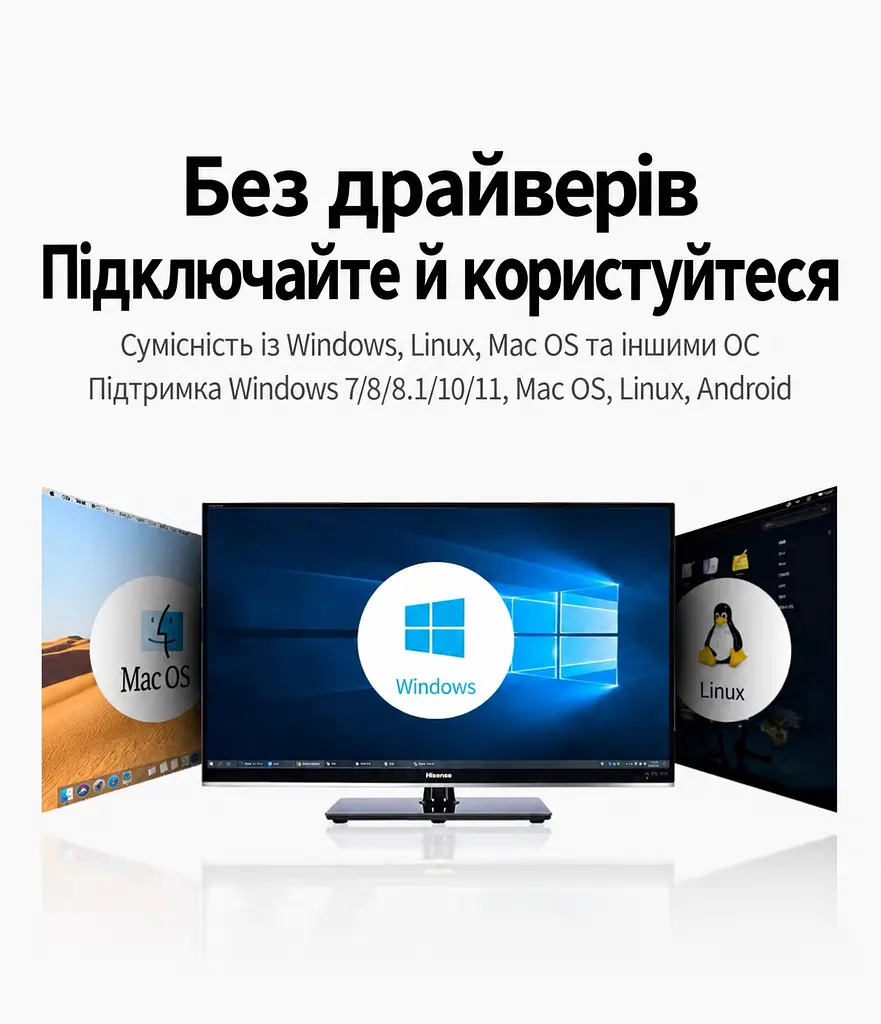 Кабельний аудіоадаптер UGREEN CM477 1 м зовнішня звукова карта зі штекером USB-A та комбінованим гніздом 3,5 мм темно-сірий (45522) - фото 5
