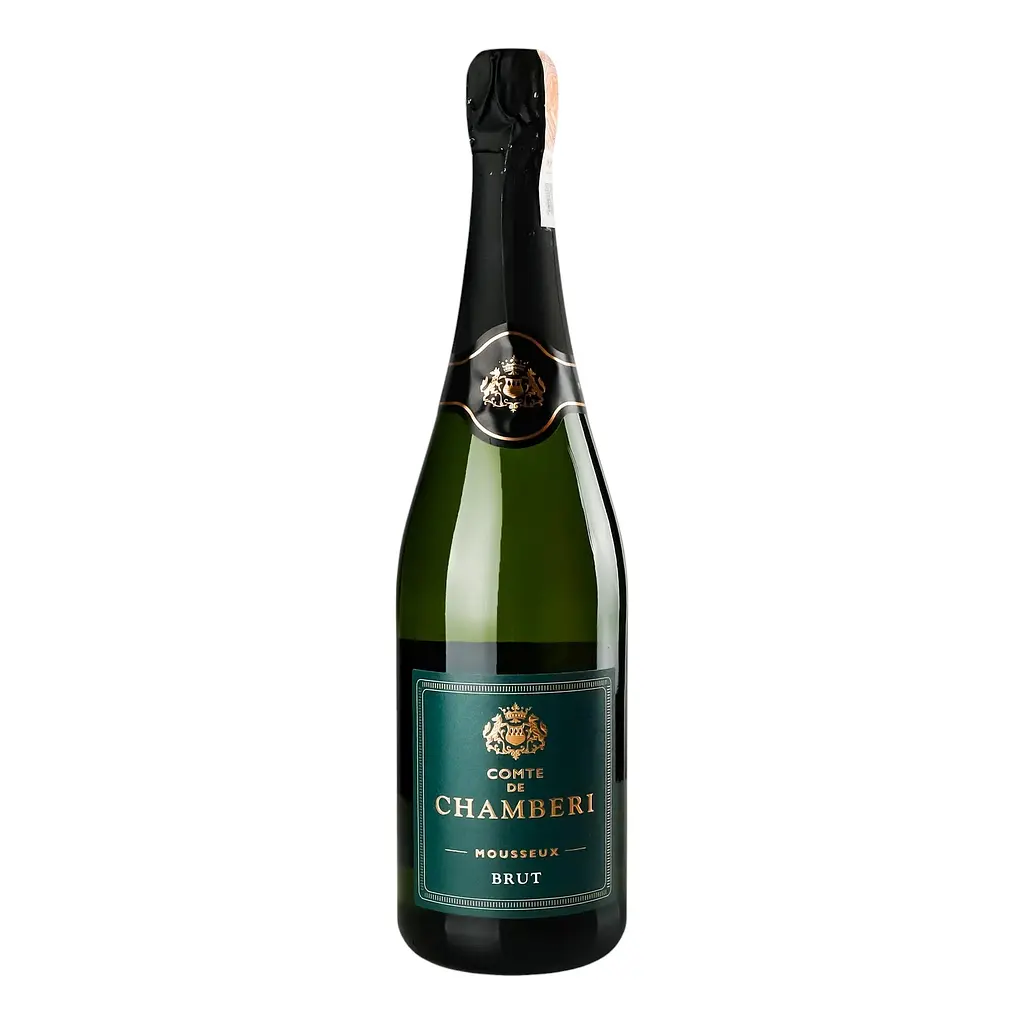 Упаковка игристого вина Comte de Chamberi Brut белое брют 4.5 л (0.75 л x 6 шт.) - фото 2