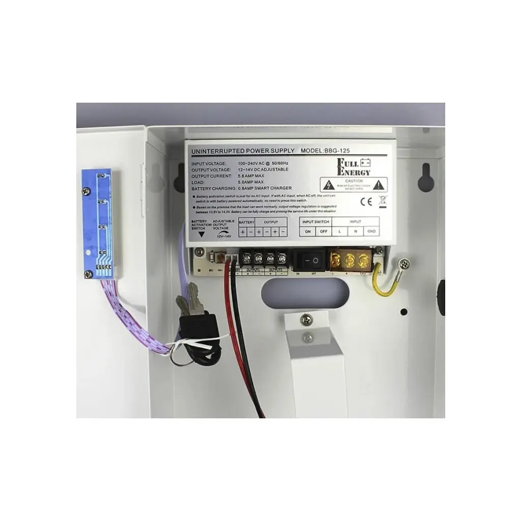 Блок живлення для систем відеоспостереження Full Energy BBG-125 - фото 6
