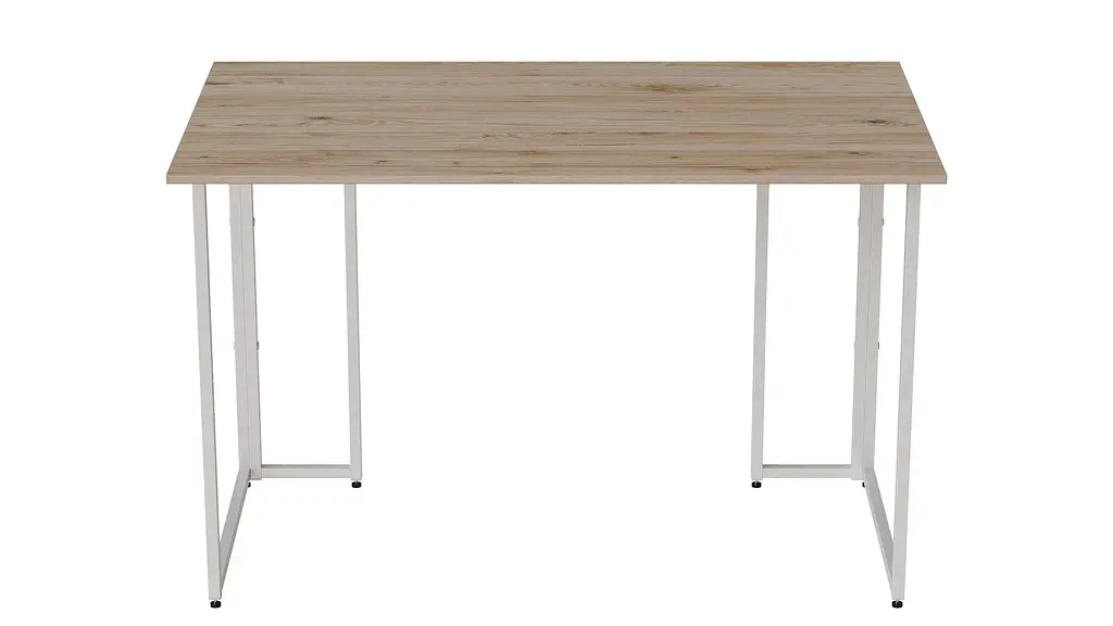 Комп'ютерний стіл Ferrum-decor Ханна 75x120x60 білий ДСП Дуб Сан-Марино 32мм (FRD-104008) - фото 4