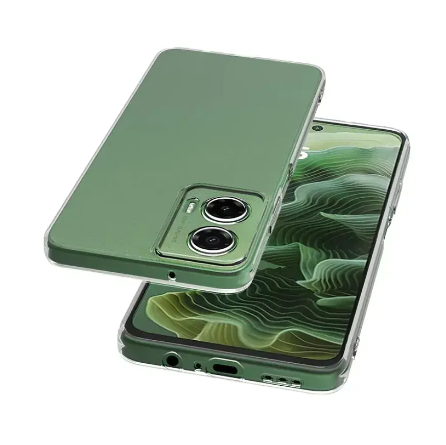 Силіконовий чохол BeCover для Motorola Moto G35 Transparancy (712747) - фото 3