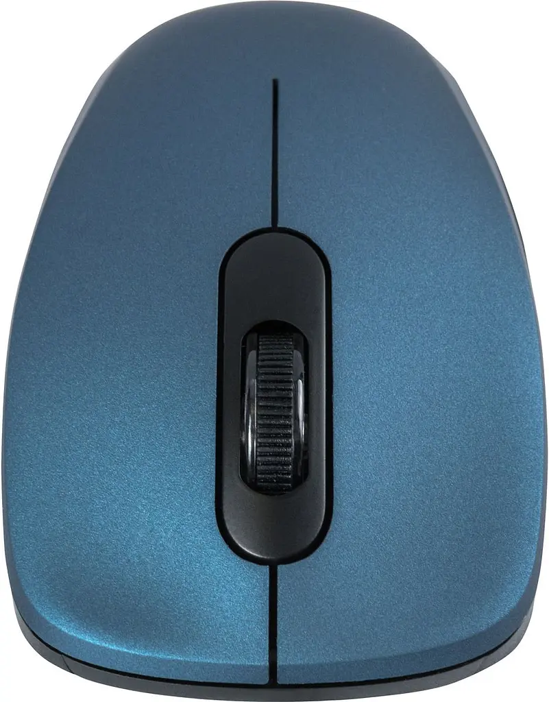Компьютерная мышка ModeCom MC-WM10S беспроводная 3кн. 1600dpi Silent синяя (M-MC-WM10S-400) - фото 2