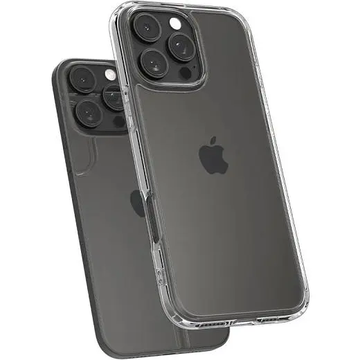 Прозрачный чехол Spigen Ultra Hybrid Crystal Clear для iPhone 16 Pro Max (ACS07992) - фото 2