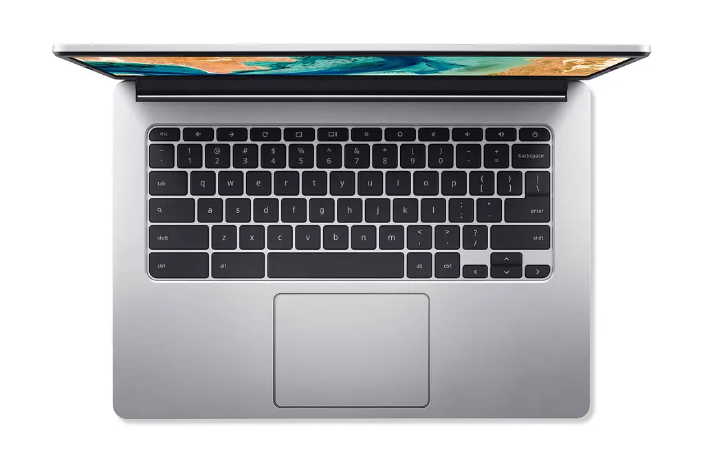 Ноутбук Acer Chromebook CB314-2H 14' FHD IPS, MediaTek MT8183, 8GB, F128GB, UMA, ChromeOS, сріблястий (NX.AWFEU.001) - фото 10