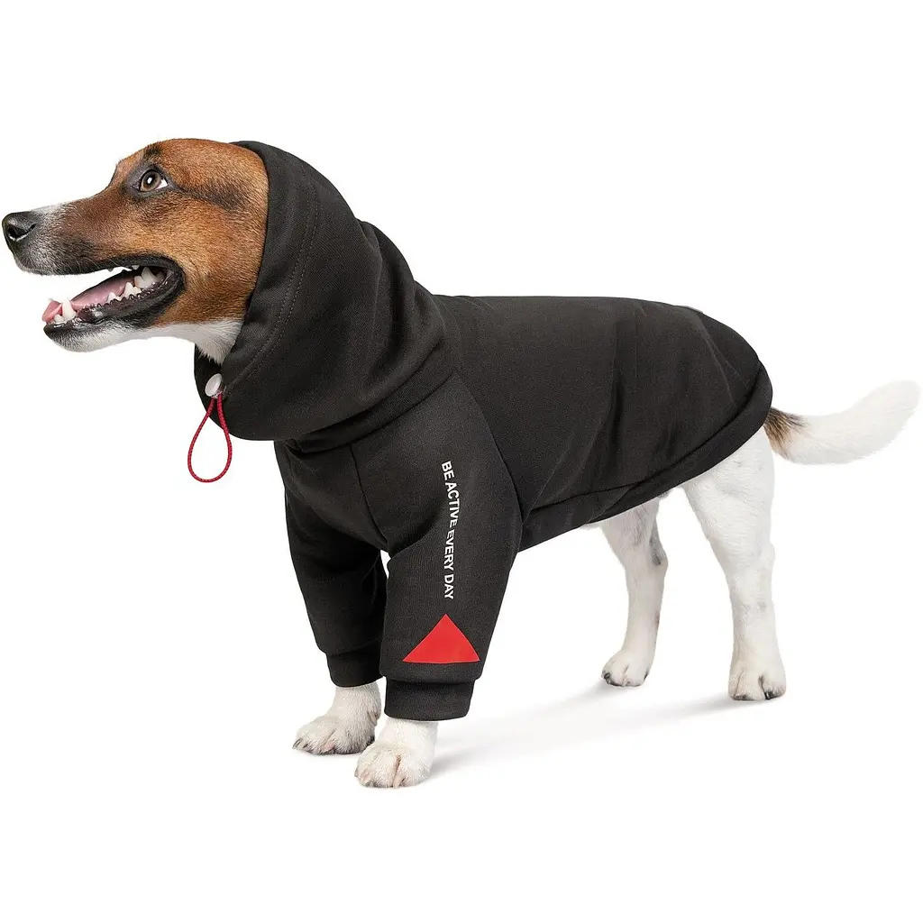 Худі для собак Pet Fashion Snoodie SM чорний - фото 3