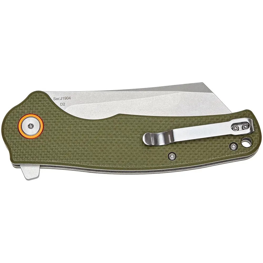 Ніж CJRB G10 Crag Green - фото 4