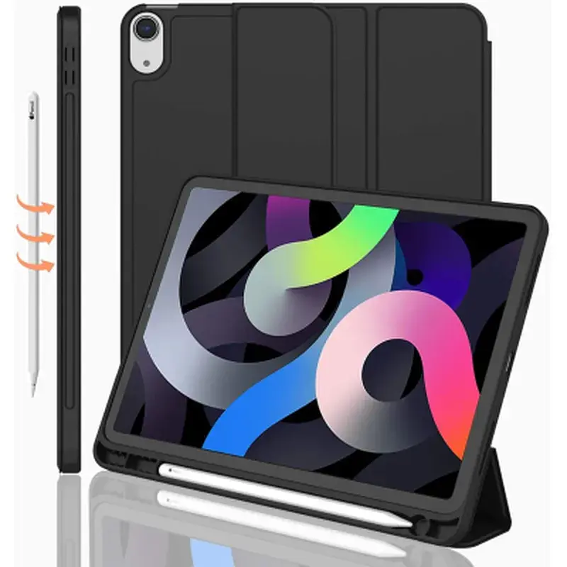 Чохол до планшета BeCover Tri Fold Soft TPU Apple iPad Air 11" M4 2026 Black (715229) - фото 2