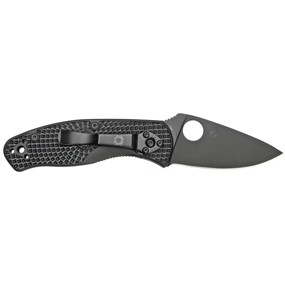 Ніж Spyderco Persistence Lightweight FRN Black Blade - фото 2