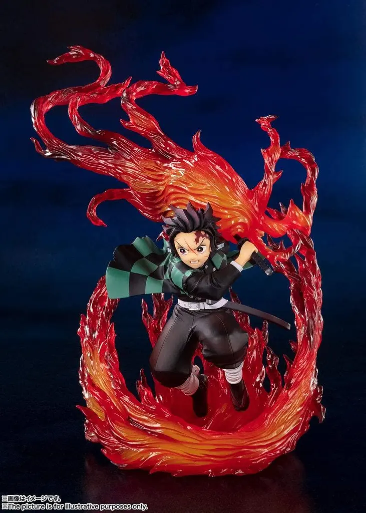 Фигурка Тандзиро Камадо Клинок, рассекающий демонов Kamado Tanjiro Demon Slayer WST DS TK 1123 - фото 4