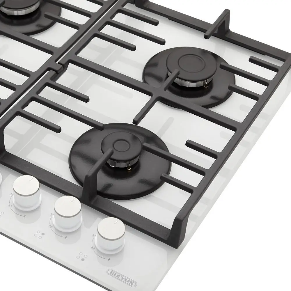 Варильна поверхня газова Eleyus IMPREZA 60 WH CF - фото 5