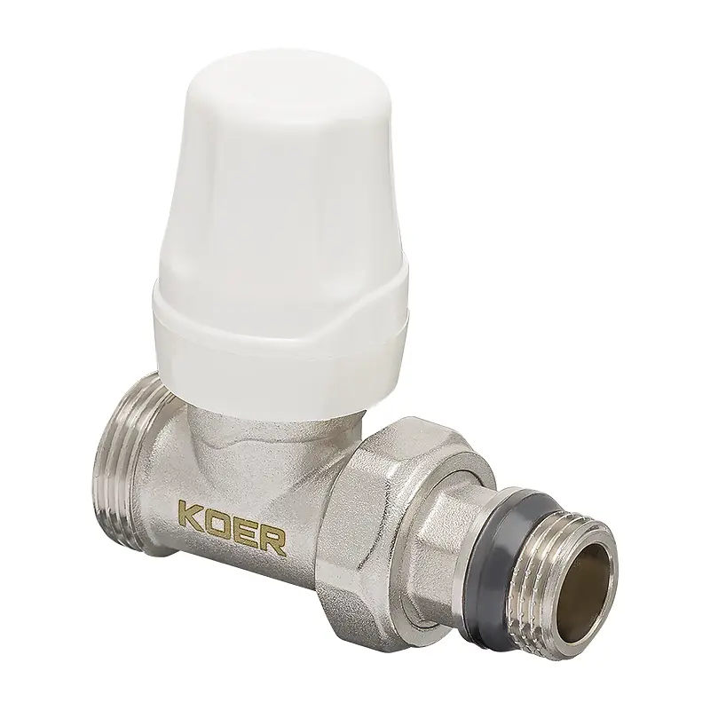 Комплект для підключення радіатора Koer 1/2"x3/4" прямий з термоголовкою SET-15 KR3180 - фото 6