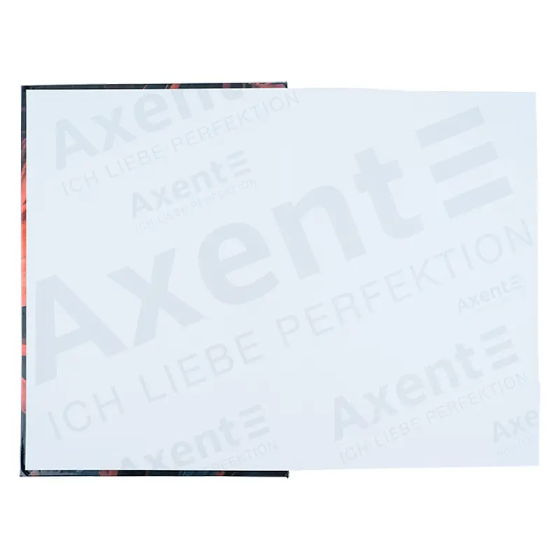 Книга записна Axent Flora A4 в клітинку 192 аркуша помаранчева (8423-28-A) - фото 2
