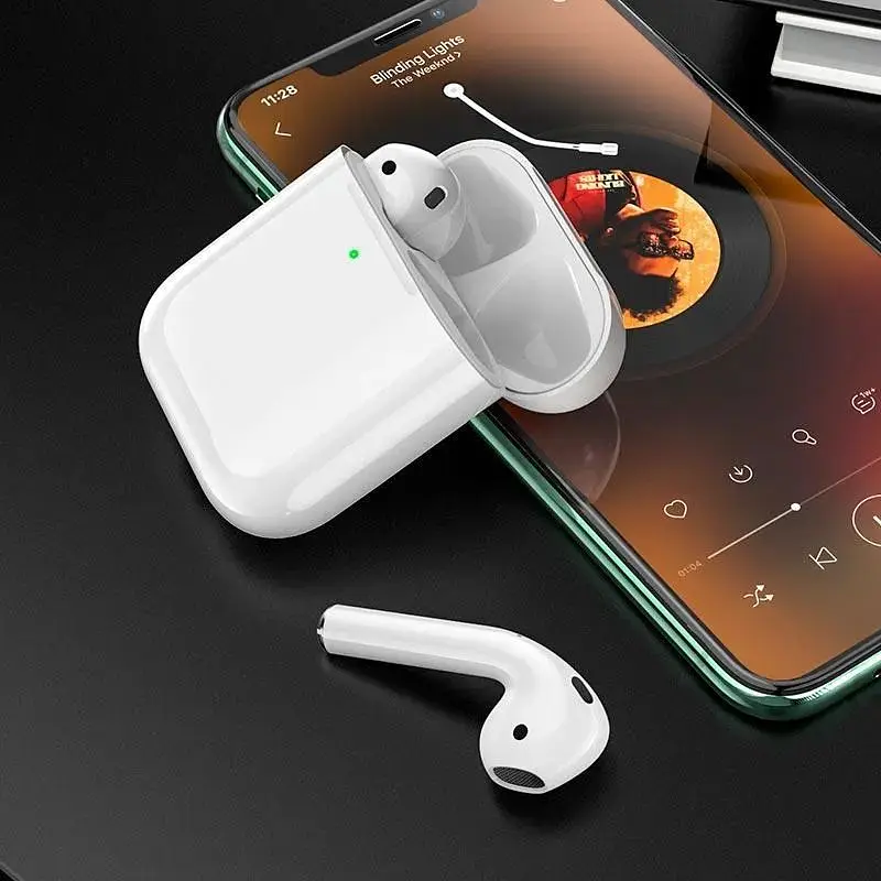 Наушники Hoco True wireless BT headset EW25 полностью беспроводная гарнитура белая - фото 10