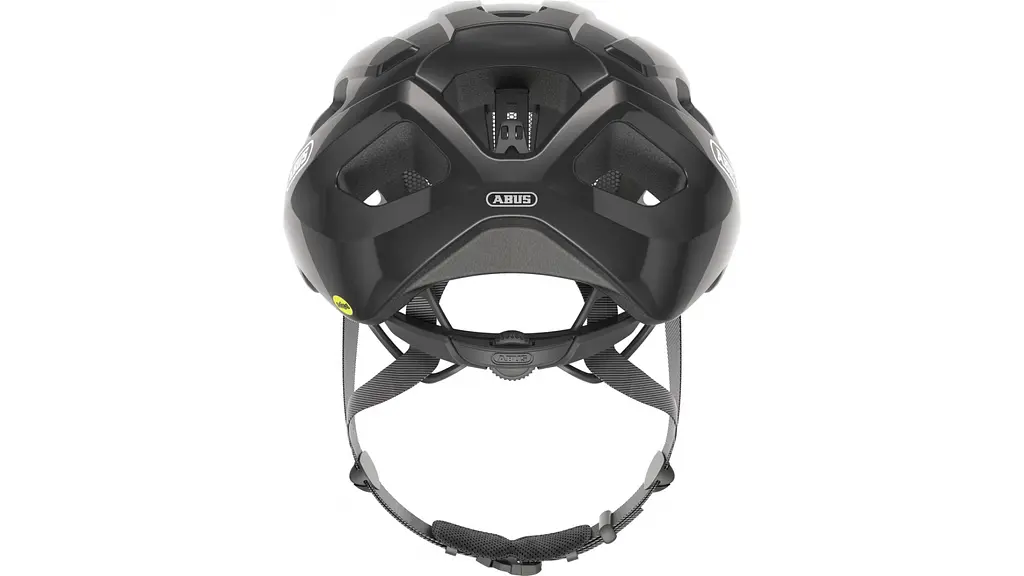 Велошлем Abus Macator Mips M Shiny Black (1007-961502) - фото 3
