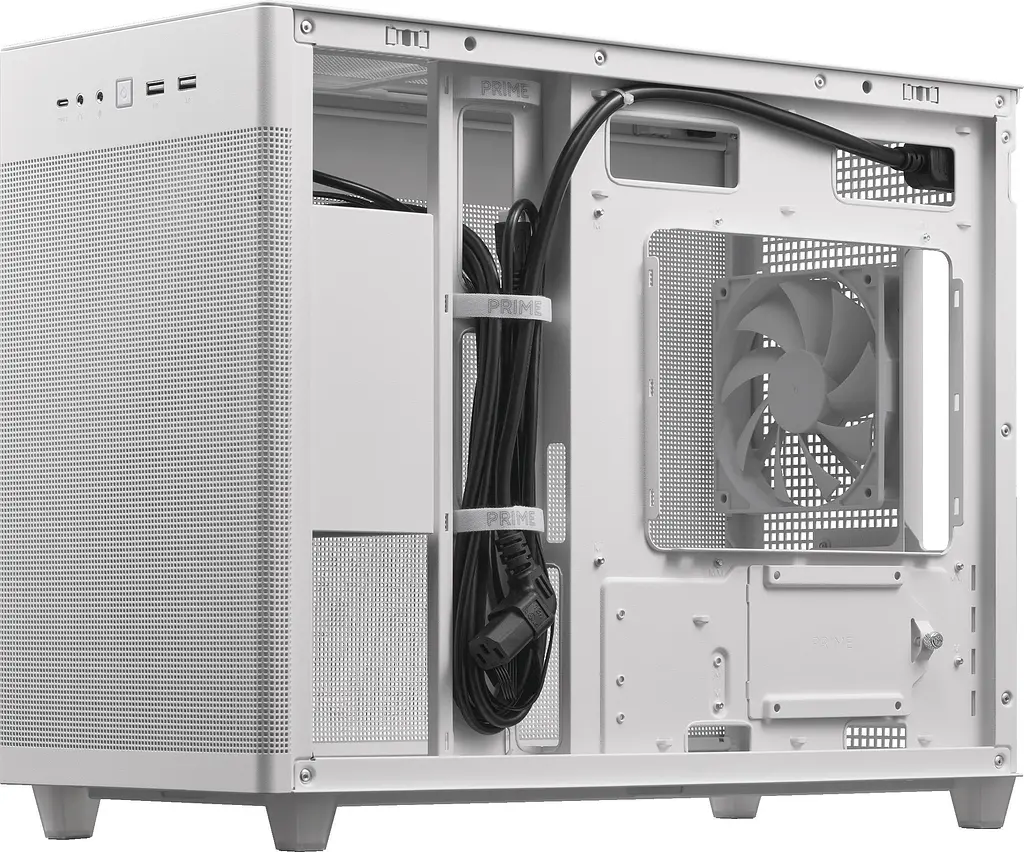 Корпус ASUS Prime AP201 White mesh (90DC00G3-B39000) Без БП - фото 8