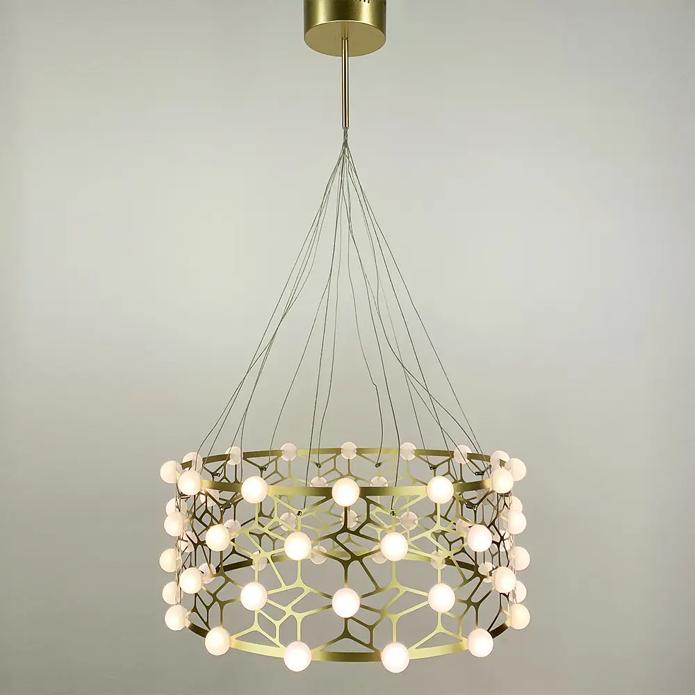 Изысканная подвесная LED люстра Line.F TG 01C60 - фото 2