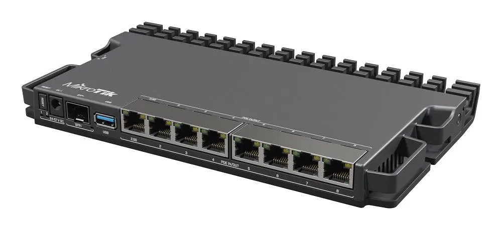 Мережевий комутатор EtherNet RB5009UPR+S+IN MIKROTIK - фото 3
