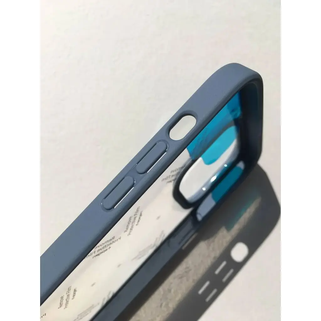 Оригінальний протиударний чохол Spigen Ultra Hybrid для iPhone 14 Pro Max Sierra Blue ACS04820 прозорий - фото 7