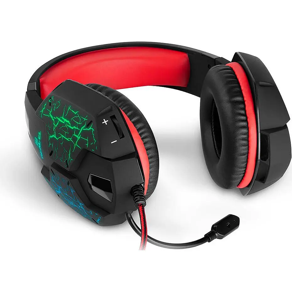 Ігрові навушники REAL-EL GDX-7750 Black/Red (EL124100048) [112564] - фото 6