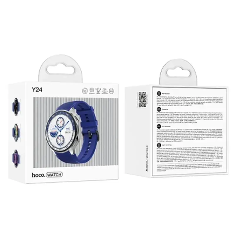 Смарт-годинник HOCO Y24 AMOLED Smart sports watch (call version) Silver (6942007641012) - фото 3